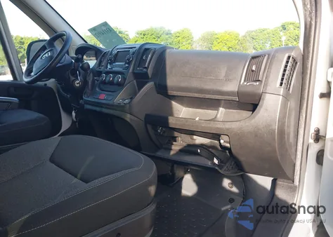 2017 Ram Promaster 1500 High Roof 136 Wb из США, поврежденный, VIN 3C6TRVBGXHE519433